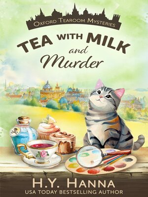 cover image of Tea with Milk and Murder (Oxford Tearoom Mysteries ~ Book 2)